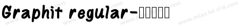 Graphit regular字体转换